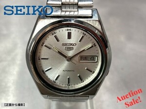 【可動品】SEIKO 5 セイコーファイブ 7009-8761 オートマチック デイデイト 自動巻 腕時計 メンズ ヴィンテージ