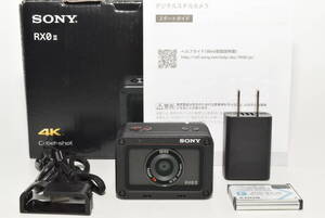 【特上品】 ソニー(SONY) コンパクトデジタルカメラ Cyber-shot RX0II ブラック　#7364