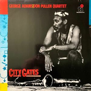 George Adams|Don Pullen Quartet・City Gates・ジョージ・アダムス・ドン・プーレン・オランダ盤・レコード・Vinyl・Timeless・SJP 181