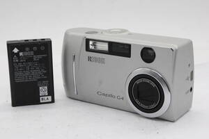 【返品保証】 リコー Ricoh Caplio G4 バッテリー付き コンパクトデジタルカメラ v5263