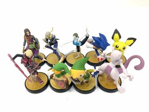 〇【4】任天堂 amiibo アミーボ 人形 おまとめ ゼルダ/ミュウツー/ピチュー/ソニックなど 同梱不可　1円スタート