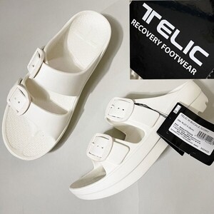 ★【新品 定価9900円程度 完売品】TELIC テリック W-BUCKLE ダブルバックル リカバリー サンダル アイボリー XL 27.5～28cm