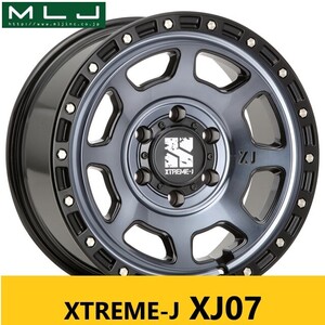 人気オフ系 グロスブラック 新品 ヨコハマ 冬 MLJ XJ07 8.0J 17in IS20 G075 265/65R17 トライトンGSR ハイラックス プラド