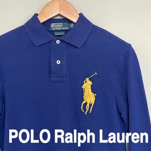 ポロ ラルフローレン POLO Ralph Lauren 長袖　ポロシャツ　メンズ　ファッション　衣類　ビッグポニー Sサイズ