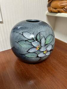 花瓶 花器 花生 壺 生花　茶室　日本製　陶器