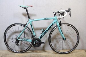 ■BIANCHI ビアンキ SEMPRE PRO フルカーボン SHIMANO 105 5800 2X11S サイズ55 2016年モデル 超美品