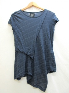 RAGNE KIKAS Yohji Yamamoto ラグネキカスフォーヨウジヤマモト デザインカットソー Cut and sew 2 NH-T47-099 100%COTTON