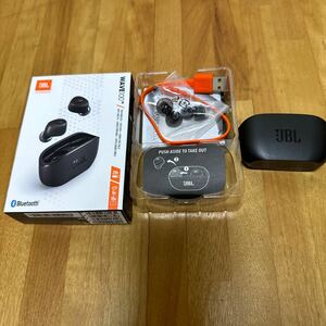 JBL 完全ワイヤレスイヤホン WAVE100 TWS Bluetooth USBタイプC JBLW100TWSBLK ブラック