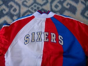 フィラデルフィア セブンティシクサーズ リバーシブルジャンパー？ 新品未使用 S？ Philadelphia 76ers NBA