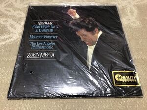 未開封 Analogue Productions Mahler Zubin Mehta Los Angeles Philharmonic Symphony No. 3 2LP 200g sealed APC 117