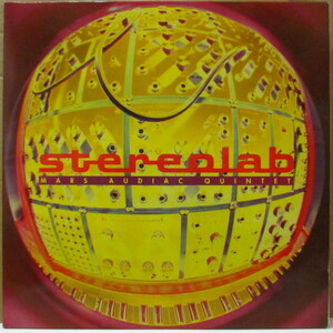 STEREOLAB(ステレオラブ)-Mars Audiac Quintet (UK オリジナル 2xLP/光沢見開きジャ