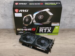 NVIDIA MSI GeForce RTX2060Super 8GB GAMING X 【グラフィックボード】