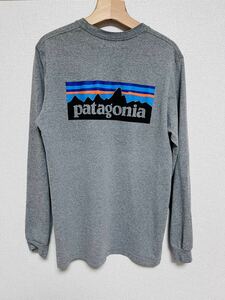 Patagonia パタゴニア レスポンシビリティ Tシャツ ロングスリーブ　グレー サイズM