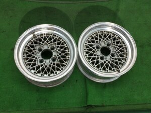 希少！SSR スピードスター フォーミュラメッシュ 14x6J +1 4H 114.3 ハブ径74ｍｍ アルミホイール2本 街道レーサー 旧車 ドリフト