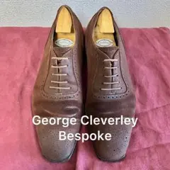 格安 George Cleverley ビスポークブラウンシューズ ビームスエフ