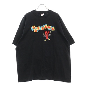 SUPREME シュプリーム 19SS Dynamite Tee ダイナマイト グラフィックロゴ クルーネック 半袖Tシャツ カットソー ブラック