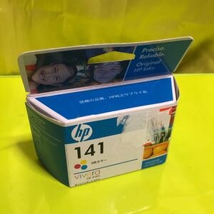 hp 純正 インクカートリッジ 141 未開封未使用品　3色カラー 期限切れのジャンク扱い　CB337H