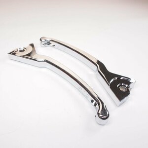 Sport Lever Set SIP left and right chrome for Vespa GTS Super GTV GT GT L ベスパ ブレーキレバーセット