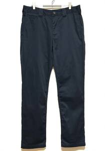 GENUINE Dickies ツイル ストレッチ ワーク パンツ（88cm）ネイビー ディッキーズ テーパード シルエット ロンパン