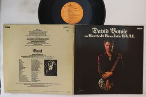 独12 David Bowie David Bowie In Bertolt Brechts Baal PG45092 RCA VICTOR /00390