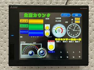 【中古】三菱電機 GOT グラフィックオペレーションターミナル GT2512-STBA 100-240V 通電OK