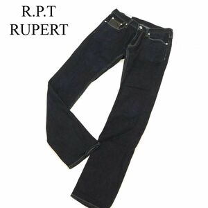 R.P.T RUPERT ルパート 【牛革 リアル カウ レザー ポケット】 ストレッチ スキニー デニム パンツ ジーンズ Sz.S　メンズ　C3B03417_9#R