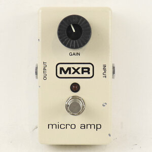 【中古】 ブースター エフェクター MXR M-133 MICRO AMP マイクロアンプ ギターエフェクター