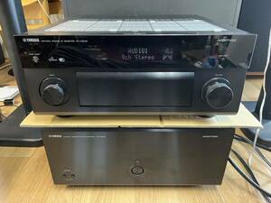 100円スタート売り切り YAMAHA MX-A5000 11ch パワーアンプ + RX-A3040s AVENTAGE 動作未チェック