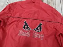 00s BADBOY デカロゴ ナイロントラックジャケット 裾ドローコード