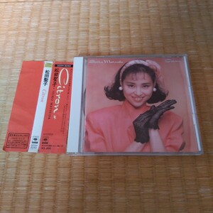 廃盤 CD 松田聖子 Citron 帯付　32DH-5040 旧規格 3200円盤 税表記無し 初版 続・赤いスイートピー