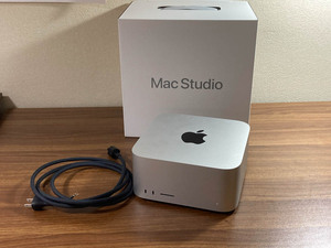 【2024年8月購入/保証あり！】Apple Mac Studio M1 Max/ 32GB/512GB 10コアCPUと24コアGPU 