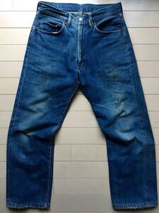 【極上】濃紺 ビッグE 502 32×30 60年代 鬼ヒゲ リーバイス 赤耳 オリジナル LEVIS 501XX 506XX 507XX 557 558 505 66 前期