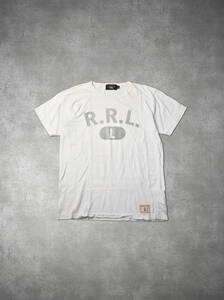 RRL RALPH LAUREN ダブルアールエル DOUBLE RL ラルフローレン ロゴ Tシャツ 39-8-112