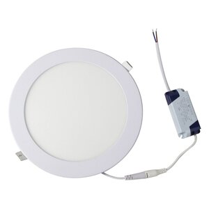 超薄型 LED パネル 18ｗ 12V/24V 照明 6500K ルームランプ 薄型照明 天井 LED照明 パネル照明 キャンピングカー 船 電気