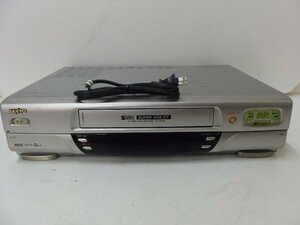 10■/Zク4556　SANYO サンヨー S-VHS ビデオデッキ VZ-S910B ビデオテープレコーダー 中古 現状品 保証無し