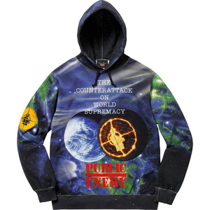 定価～ 国内正規品 新品 18ss Supreme UNDERCOVER Public Enemy Hooded Sweatshirt Multi Lサイズ 半タグ付き シュプリーム アンダーカバー