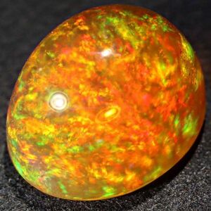 最高品質&遊色抜群!!4.055ct 天然ファイアオパール メキシコ＜裸石 ルース ファイヤーオパール fire opal 宝石 jewelry natural＞