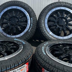 マッドスター ラジアルAT 165/65R14 軽自動車 軽トラ 軽バン全般 14インチ 新品タイヤホイール 4本セット ホワイトレター リフトアップ