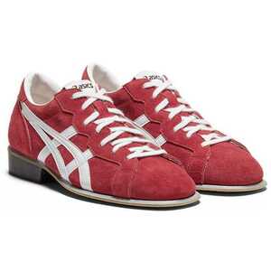 アシックス ウエイトリフティング 26.5cm レッド×ホワイト #1163A006-600 WEIGHTLIFTING ASICS 新品 未使用