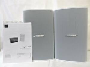 BOSE　ボーズ　【DM8S】　 loudspeaker　中古美品　音出し確認済　スピーカー　ペア　壁かけスピーカー　ブラケットあり　