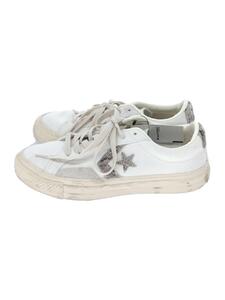 CONVERSE◆ローカットスニーカー/24cm/WHT/1SC985//