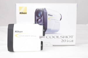 綺麗な展示品☆Nikon COOLSHOT 20i G II☆ゴルフ用レーザー距離計☆130g小軽量ボディー☆高低差対応☆ケース付☆安心のメーカー1年保証付③