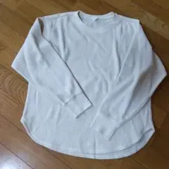 ユニクロワッフル長袖Tシャツ