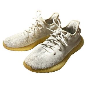 【adidas/アディダス】CP9366 YEEZY BOOST 350 V2 CREAM WHITE/イージーブースト クリームホワイト サイズ27.5【スニダン購入】