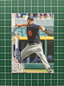 ★TOPPS MLB 2020 UPDATE SERIES #U-265 DARIO AGRAZAL［DETROIT TIGERS］ベースカード ルーキー RC 20★