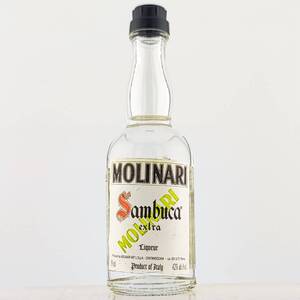 MOLINARI Sambuca extra Liqueur　42度　50ml【モリナリ サンブーカ エクストラ リキュール】