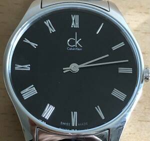 385-0044 Calvin Klein カルバン・クライン レディース腕時計　金属ベルト　クオーツ　K4D221 電池切れ　動作未確認