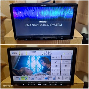 三菱 ナビ 型式 NR-MZ03 DVD再生 Bluetooth SDカード USB iPod テレビ ワンセグ ハンズフリー通話 MITSUBISHI カーナビ