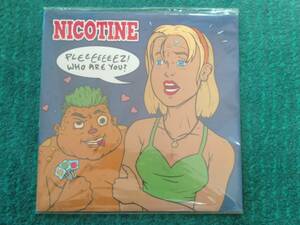 ★希少！中古レコード！！★ ★NICOTINE★ PLEEEEEEEZ! WHO ARE YOU?