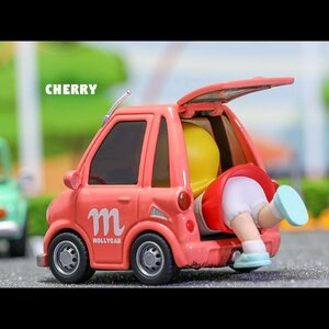 フィギュア　CHERRY　POPMART MOLLY CAR CAR シリーズ　ポップマート　マスコット　人形　車